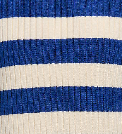 Kids Only Bluse - Rib - Strick - KogKarol - Birch/Mazarine Blue