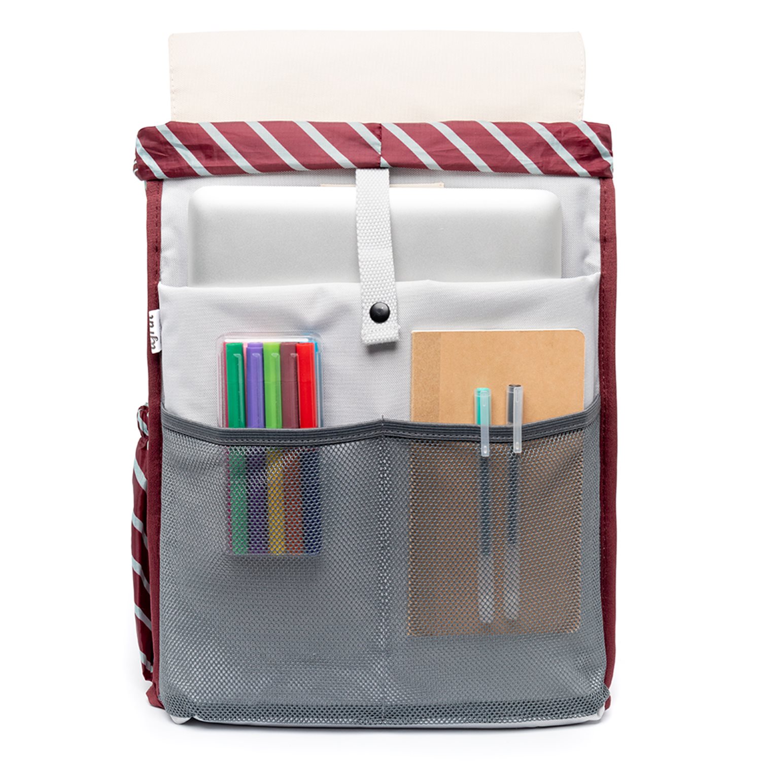 Lefrik Scout Backpack stripes concrete block