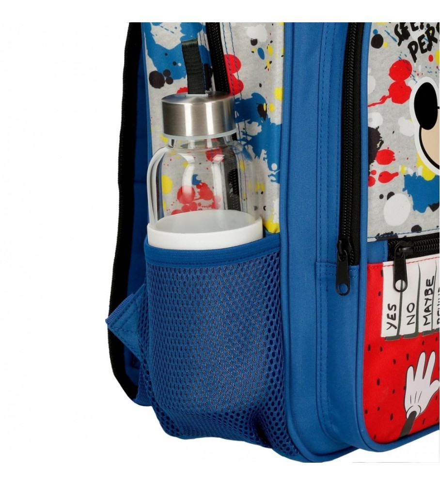 Mochila Disney Mickey Mayhem Multicolorida - 21x25x10cm