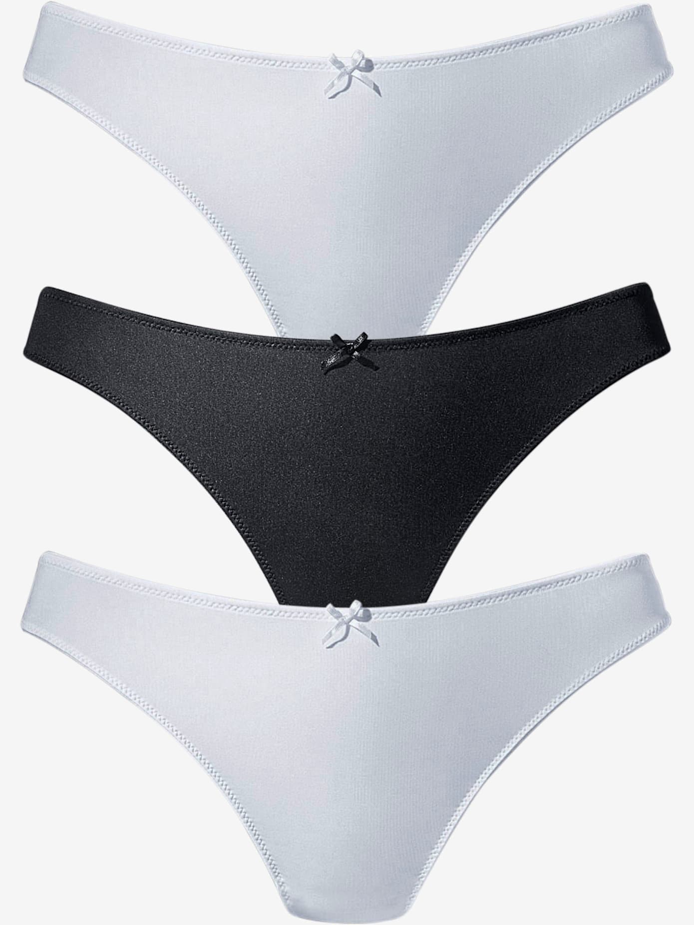 Lot de 3 strings petite fleur