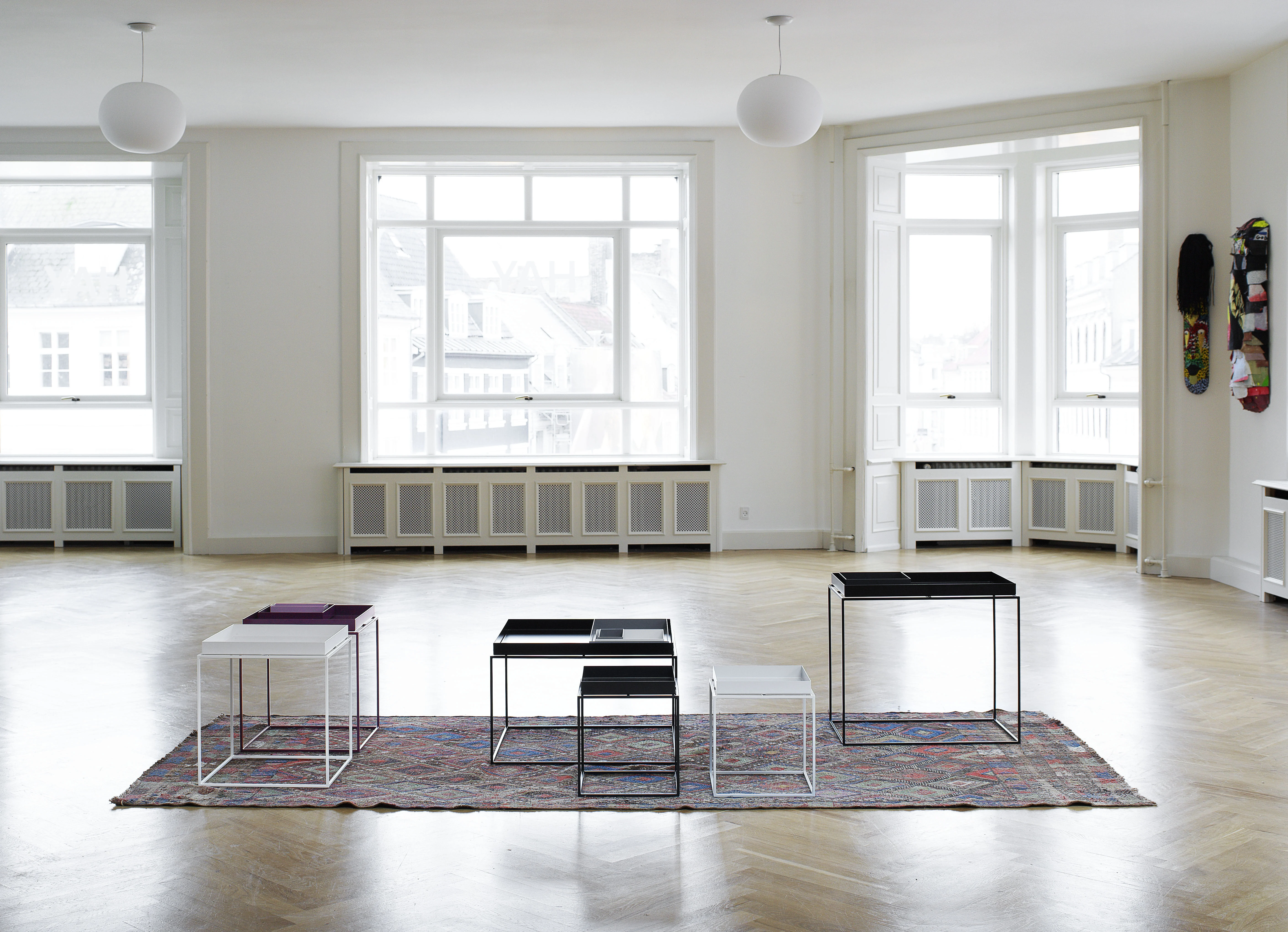 TRAY - Table basse métal | Noir