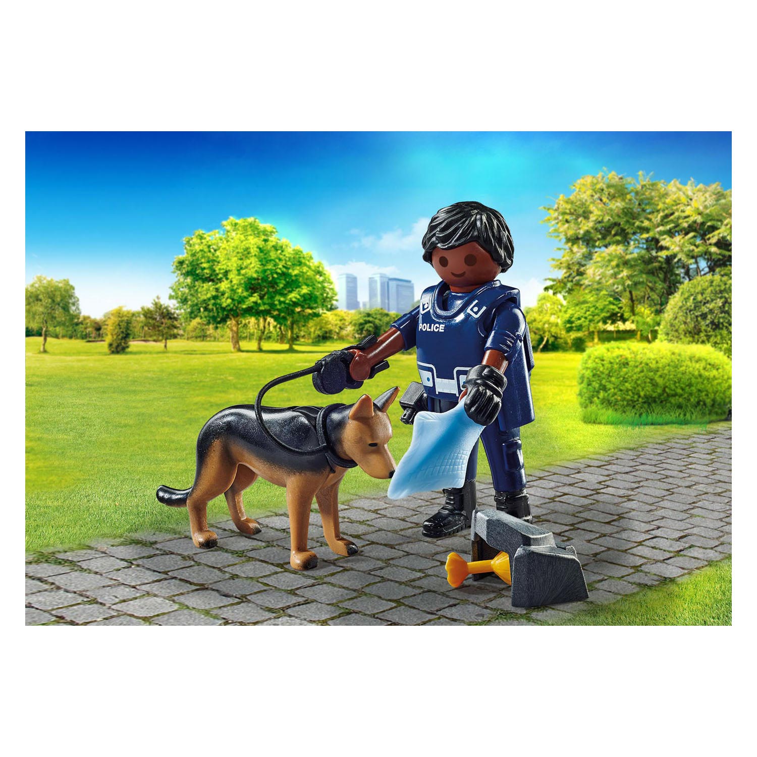 Playmobil Specials Politieagent met Speurhond - 71162