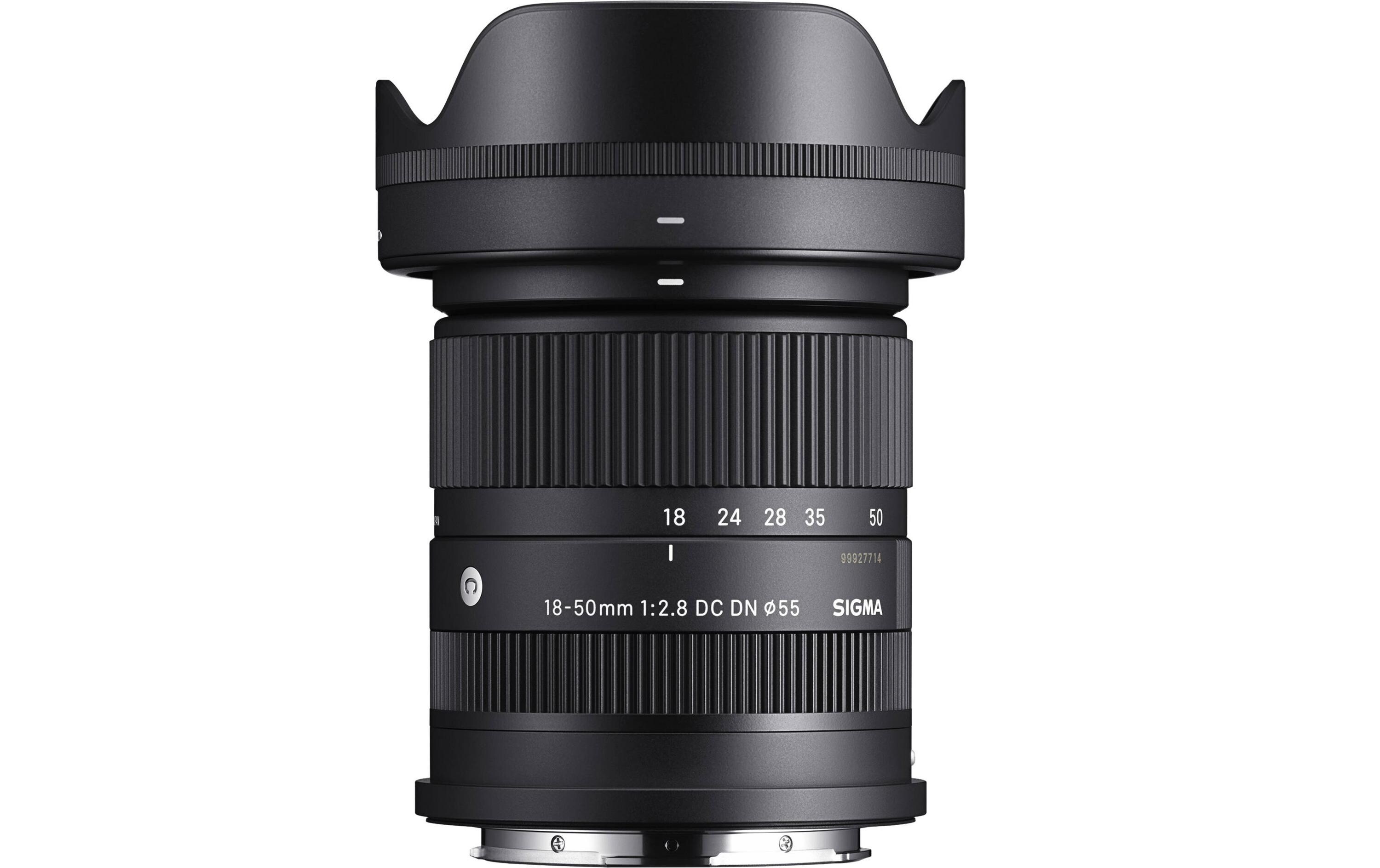 Zoomobjektiv 18-50mm F/2.8 DC DN Contemporary L-Mount<br>Verblüffend vielseitiges Standard-Zoomobjektiv