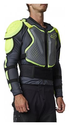 Veste Protection Fox Titan Sport Gris/Vert Fluo