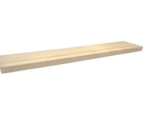 Plank 120x20x2 cm massief eiken