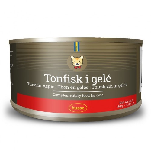 Snack Husse Atum em Gel sabor Atum para gatos