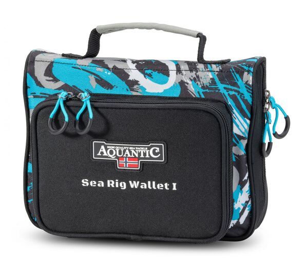 Trousse à bas de ligne/montages Aquantic Sea Rig Wallet (Avec petite boite)
