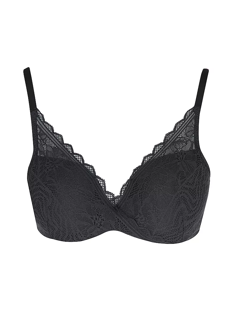 CHANTELLE BH mit Bügel FLORAL TOUCH schwarz schwarz