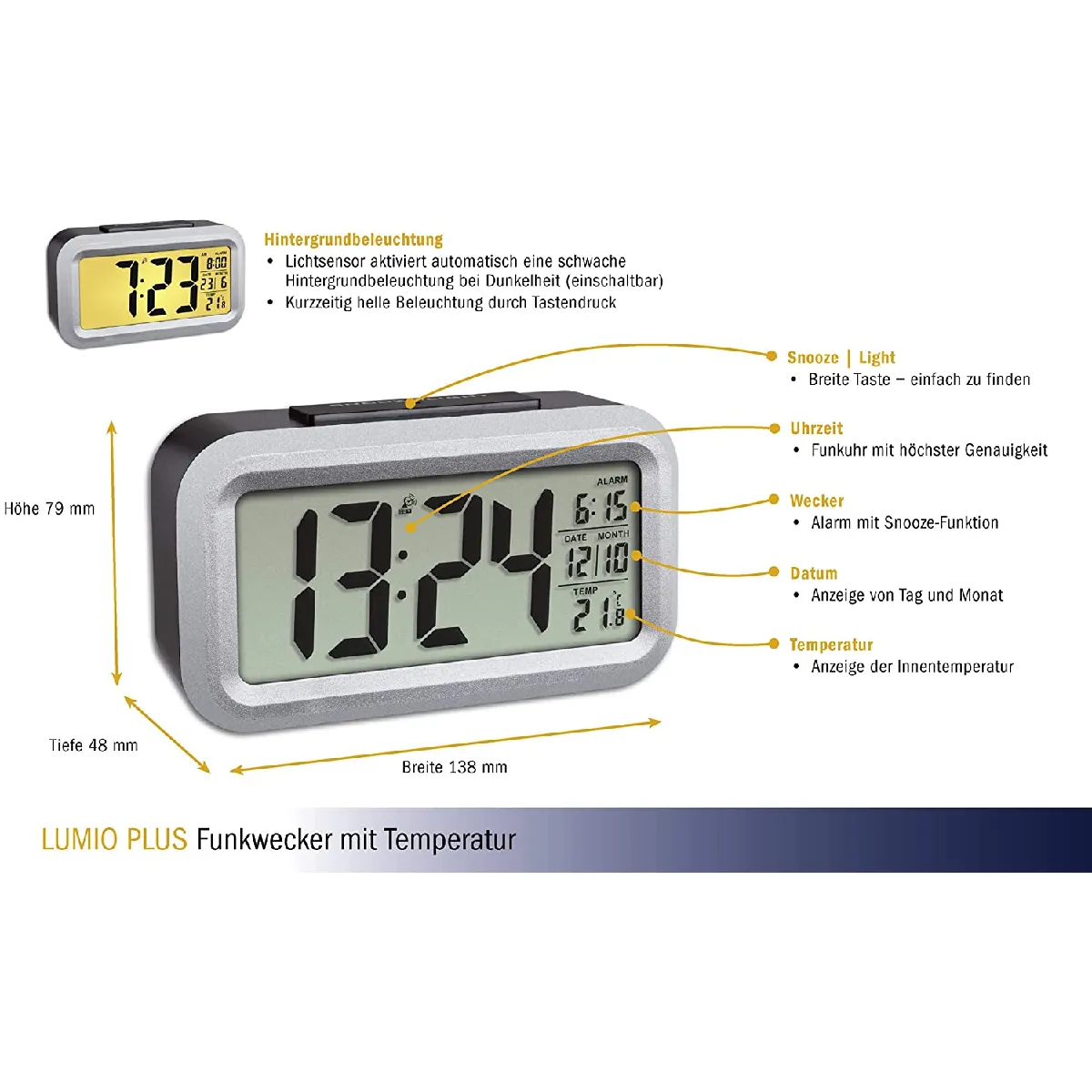 TFA DOSTMANN Lumio Plus