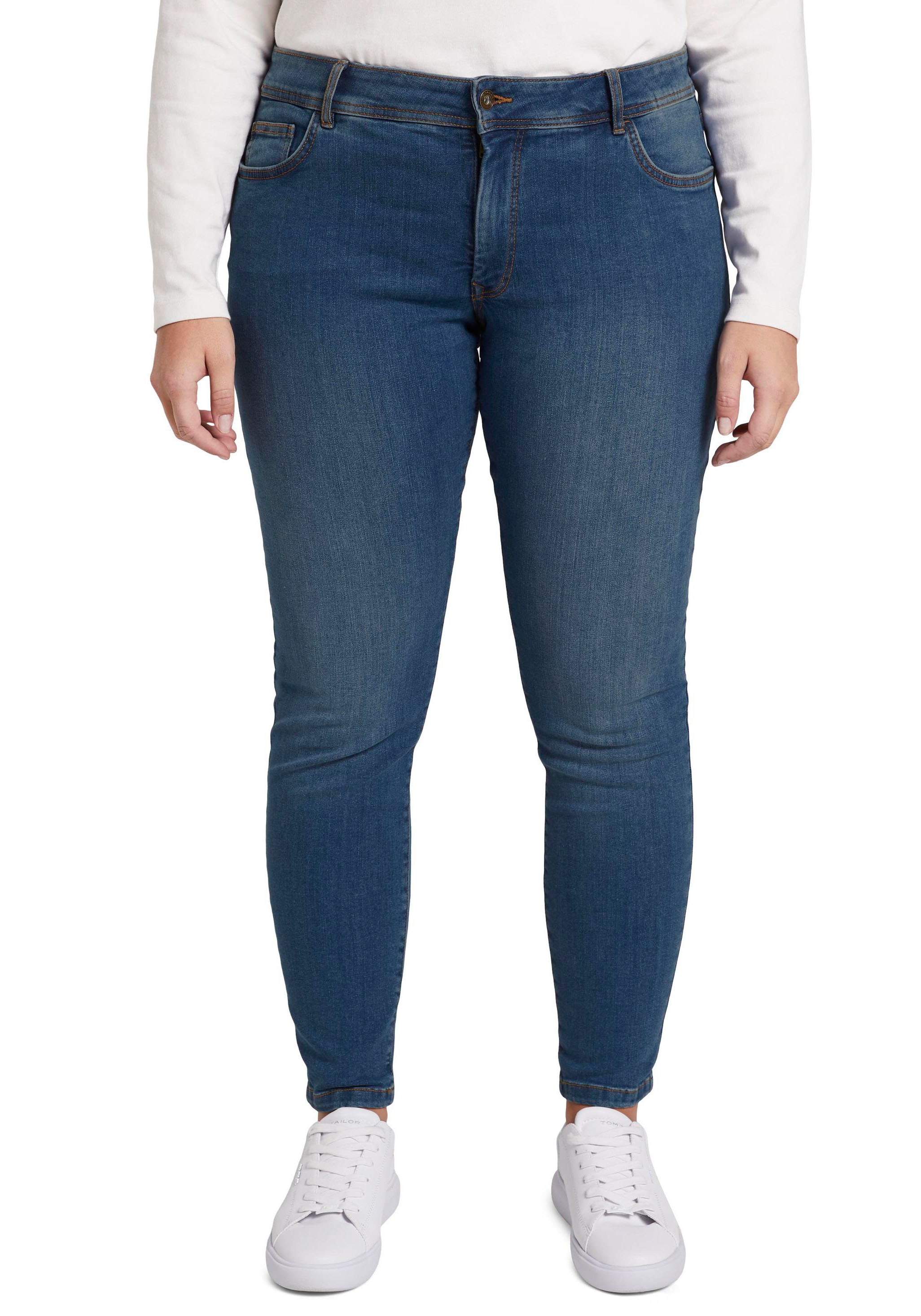 TOM TAILOR PLUS Skinny-fit-Jeans in klassischer 5- Pocket- Form