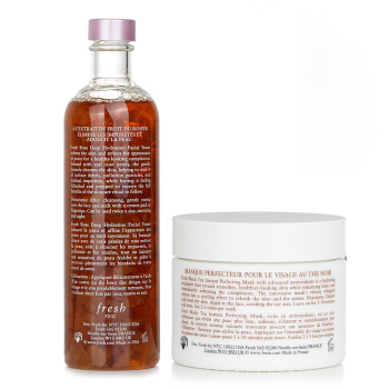Fresh Fresh Black Tea Instant Perfecting Mask   Rose Deep Hydration Facial Toner