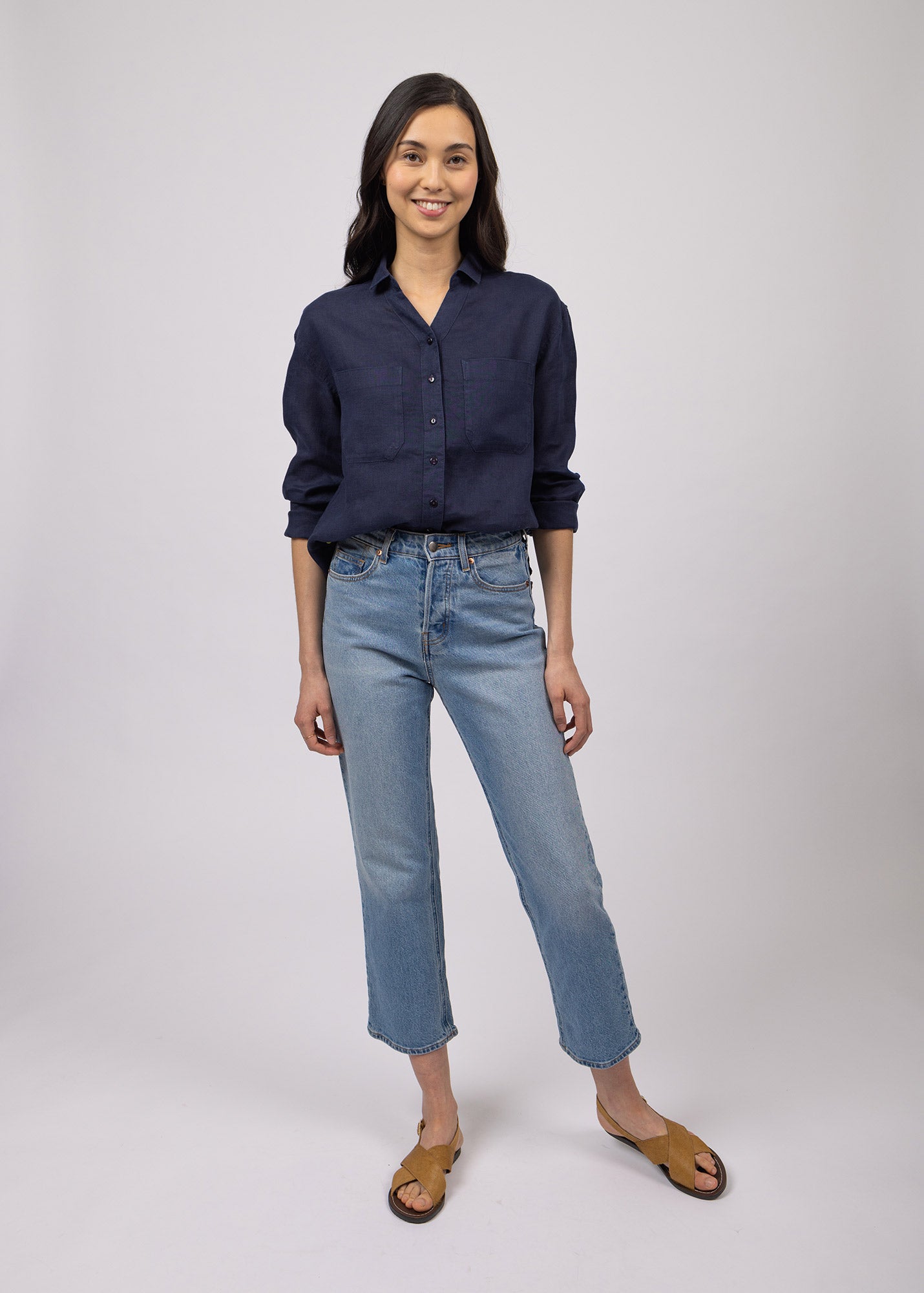 Chemise en gaze de lin Charlène