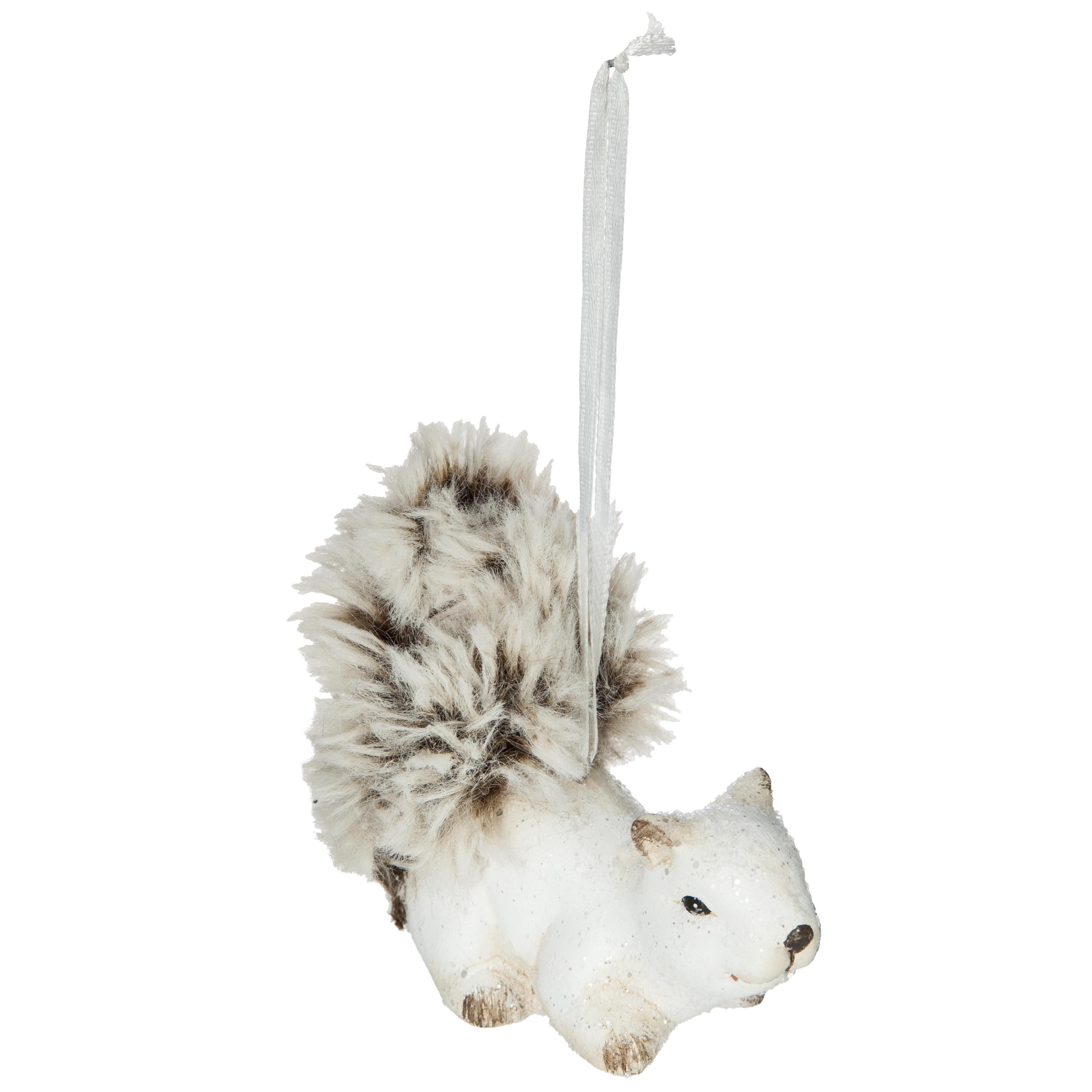 SUSPENSION CERAMQIUE ANIMAL ET FOURRURE H.8CM