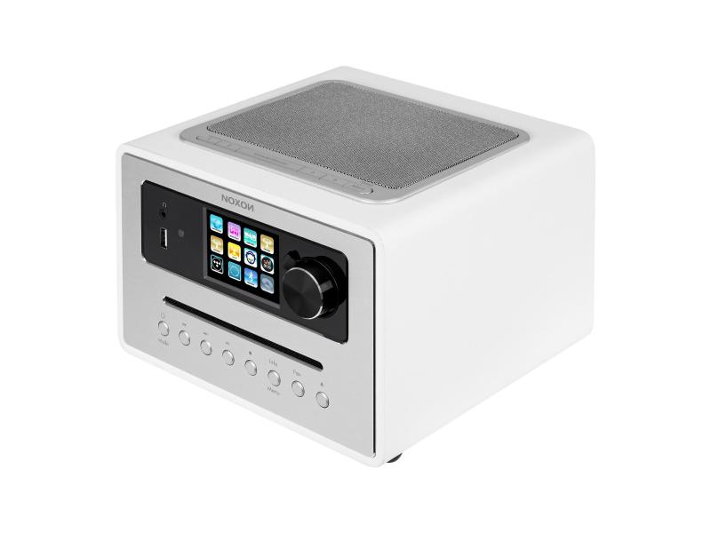 Noxon Radio/CD-Player iRadio 500 Weiss DAB , Internetradio oder UKW