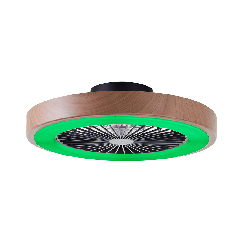 SLIMLINE PLAFONDVENTILATOR NATURE/ZWART