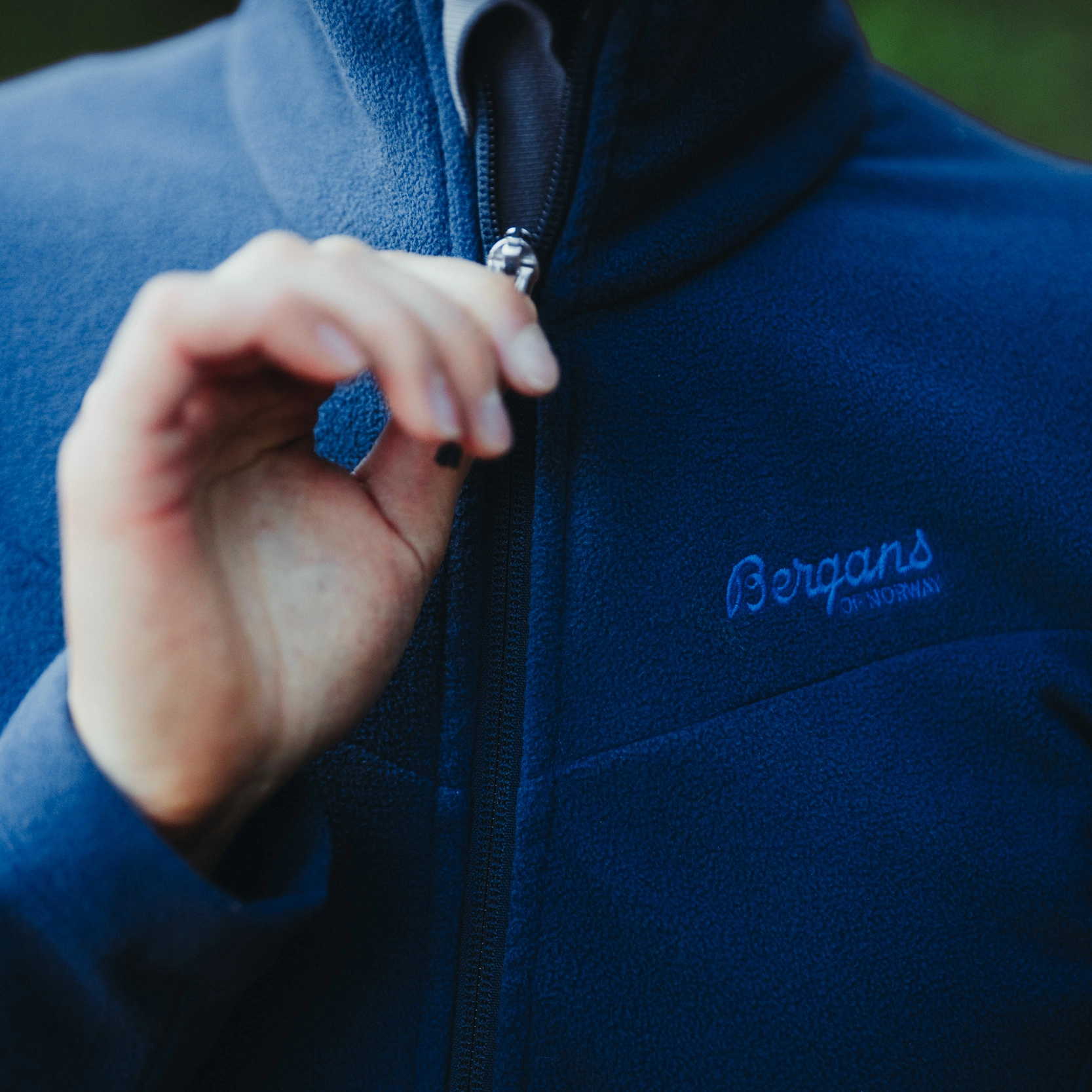 Finnsnes Fleece W Jacket Navy Blue