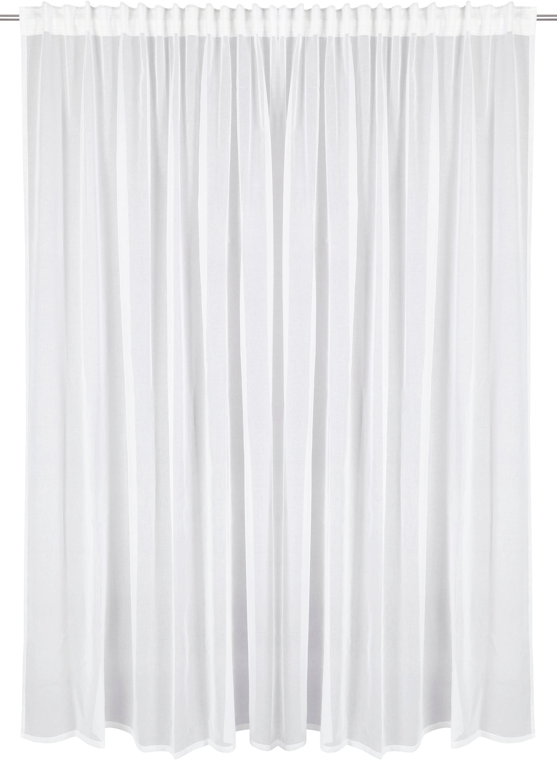 my home Gardine »Dolly« Multifunktionsband 1 Stk. tlg. Transparent, Gewebt, Polyester