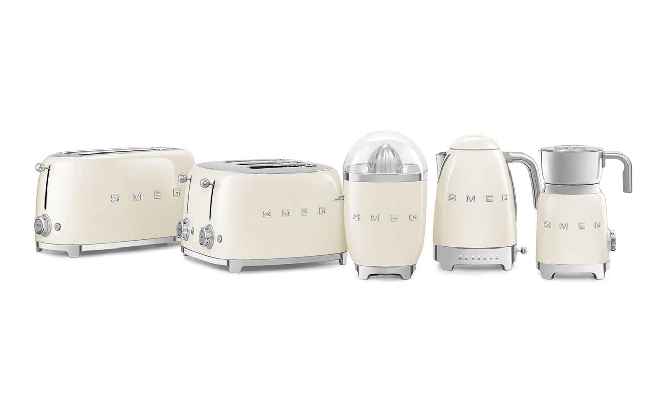 Toaster 50's Style TSF02CREU Crème<br>Toaster mit extralangen Schlitzen