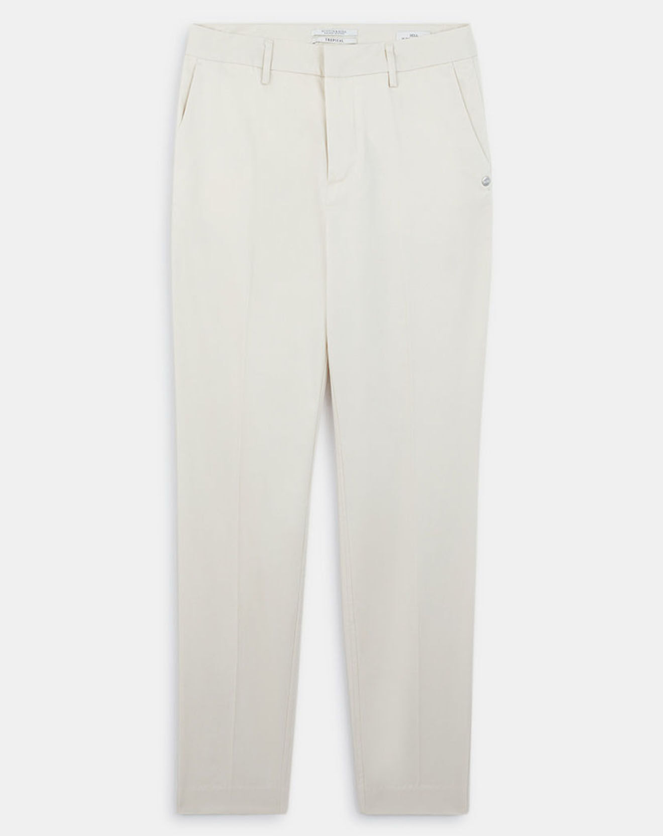 Scotch & Soda Pantalon chino tr slim écru