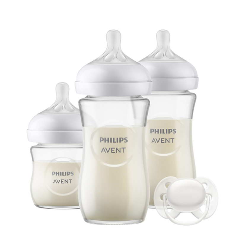 Biberon Kit Nouveau-né en Verre Natural Response 3.0