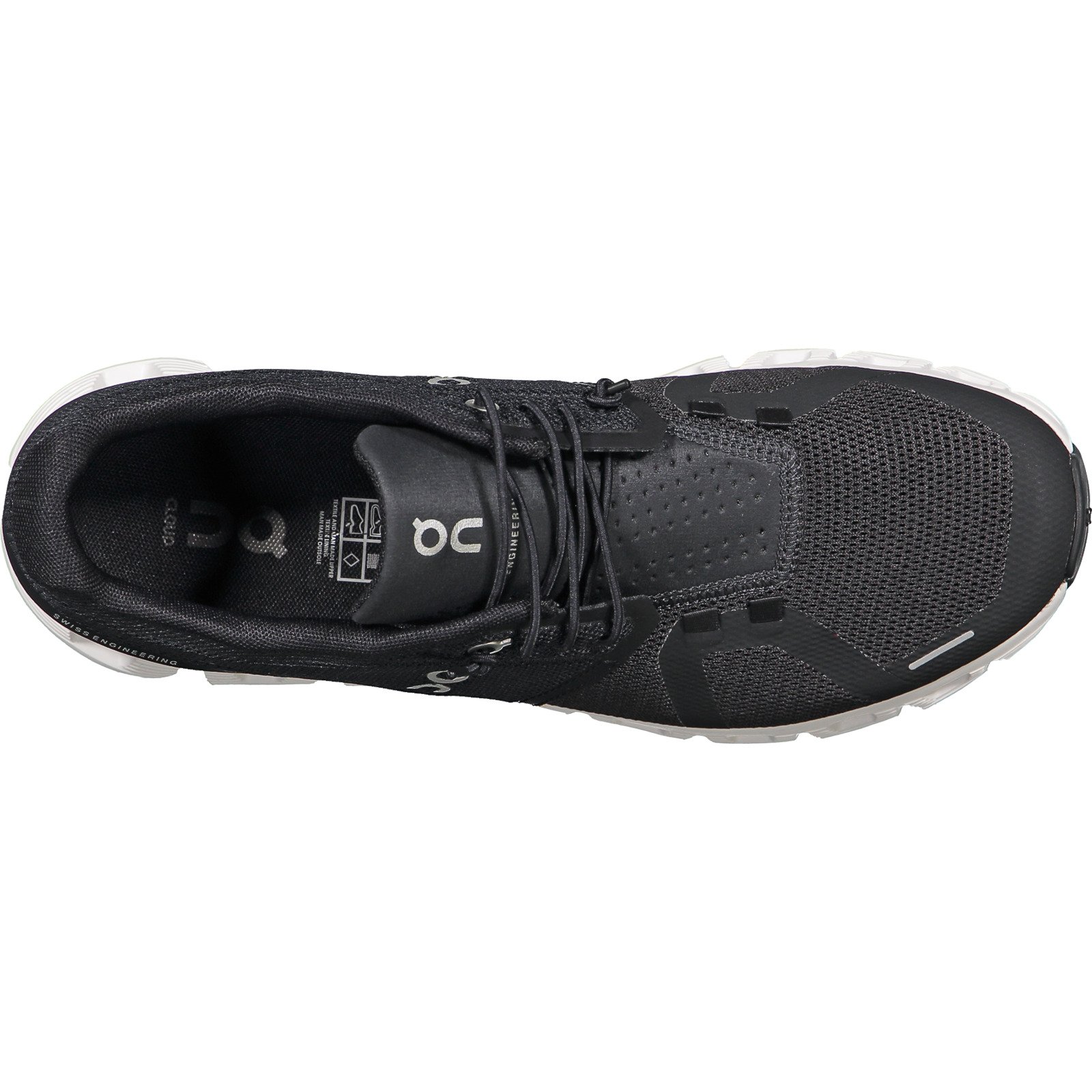On Herren-Laufschuh Cloud 5 schwarz, 40