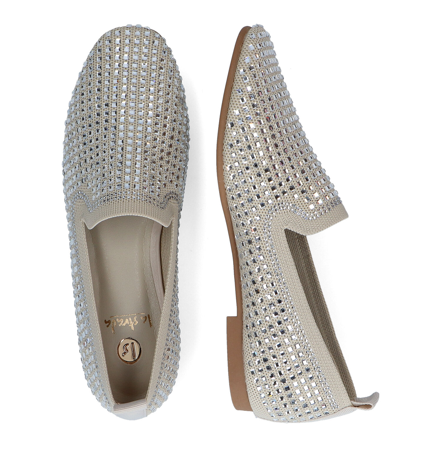Loafers beige