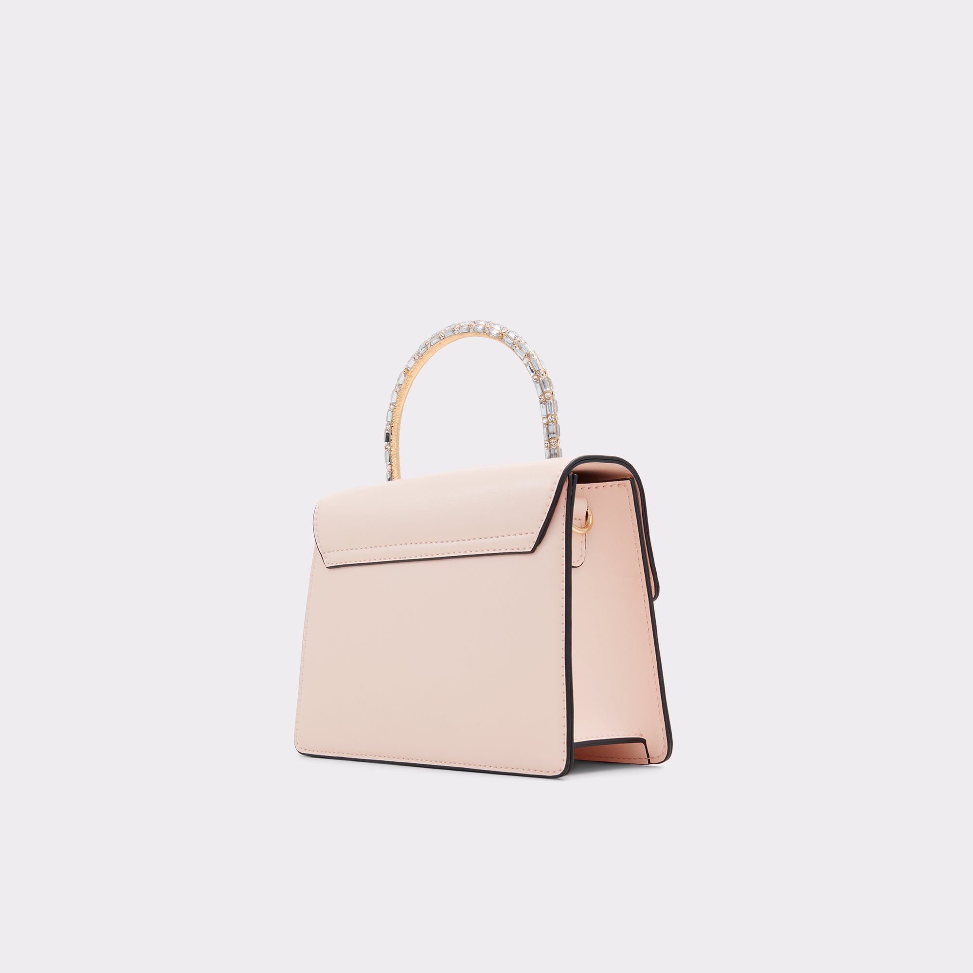 Celissaax Light Pink Women Top Handle Bags