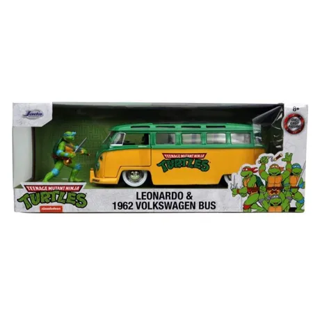 Jada Turtles Leonardo 1962 VW Bus 1:24