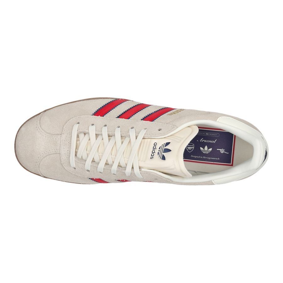 adidas Chaussures Gazelle Terrace Icons Arsenal - Blanc/Rouge/Bleu
