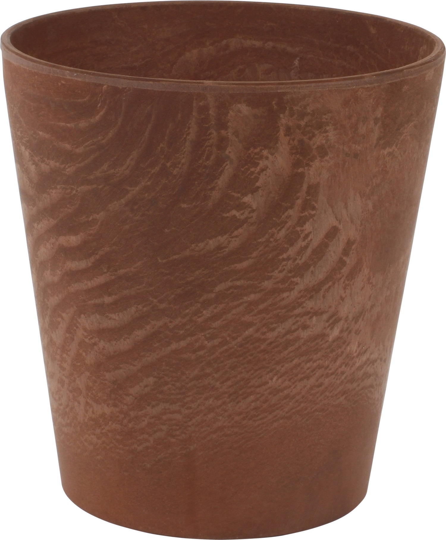 Artstone bloempot Claire D 13 H 14 cm bruin