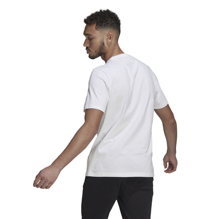 adidas Essentials Big Logo T-shirt Hvid