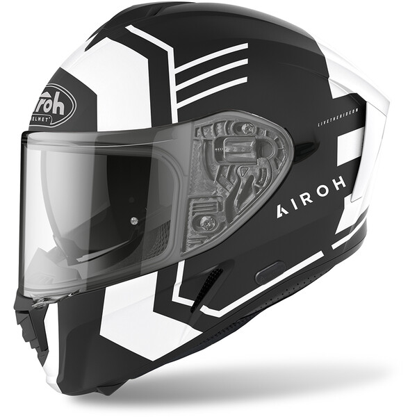 Airoh - Casque Spark Thrill Noir Mat / Blanc