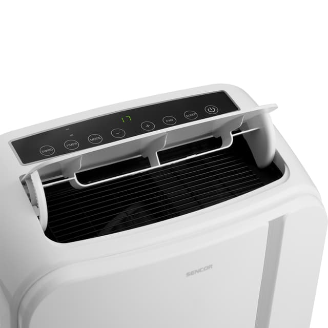 Mobilt klimaanlæg. 47 m2, 12.000 BTU/t med Wi-Fi-funktioner