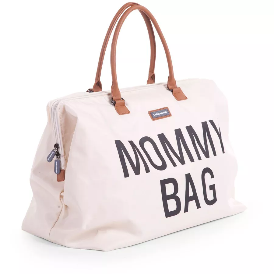 CHILDHOME Mommy Bag Groß Altweiß