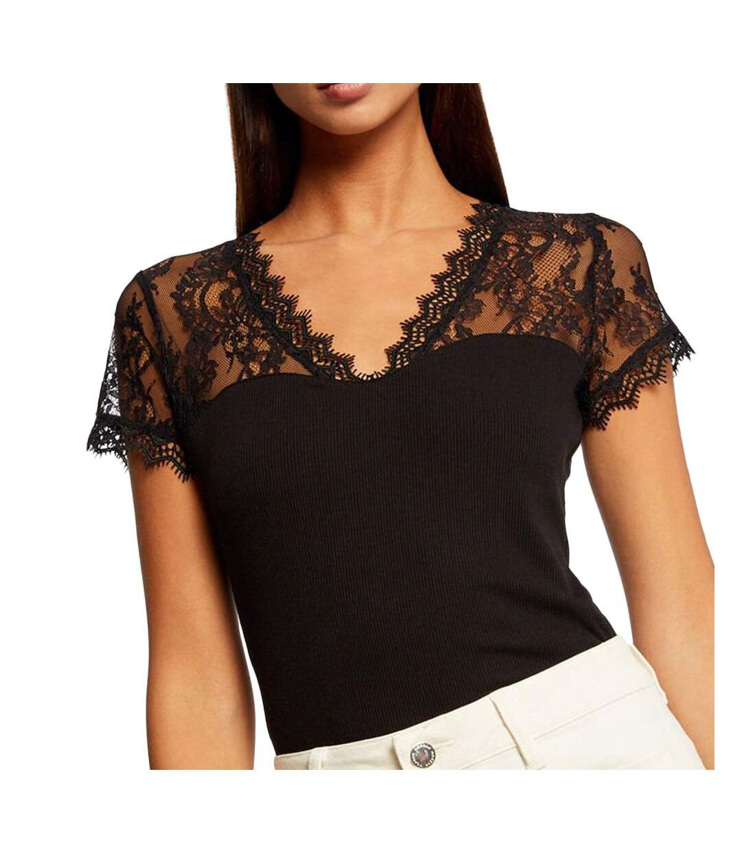 T-shirt Marine Femme Morgan Lami