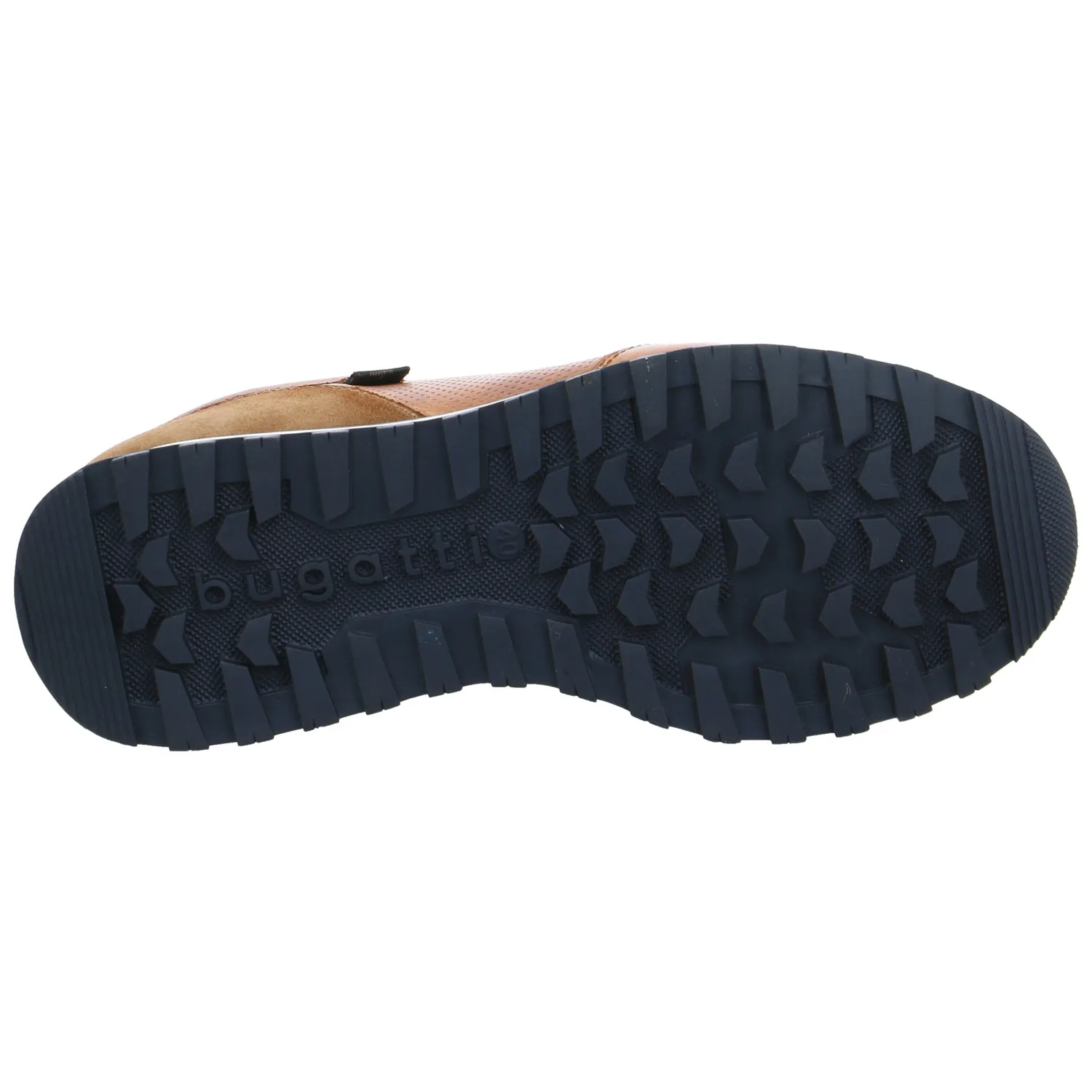 BUGATTI SHOES Halbschuhe Sneaker Cognac Leder