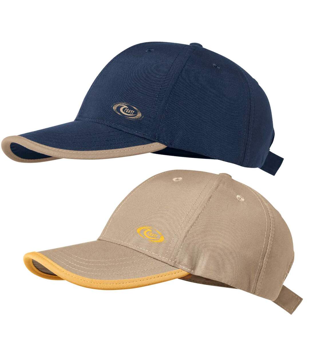 Lot de 2 Casquettes Microfibre