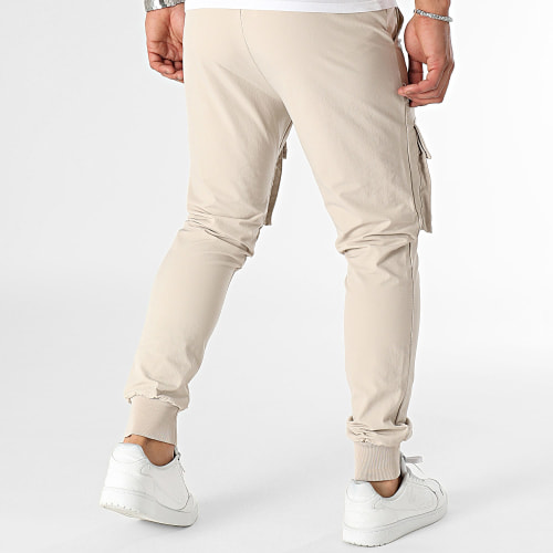 Pantalon Cargo Beige