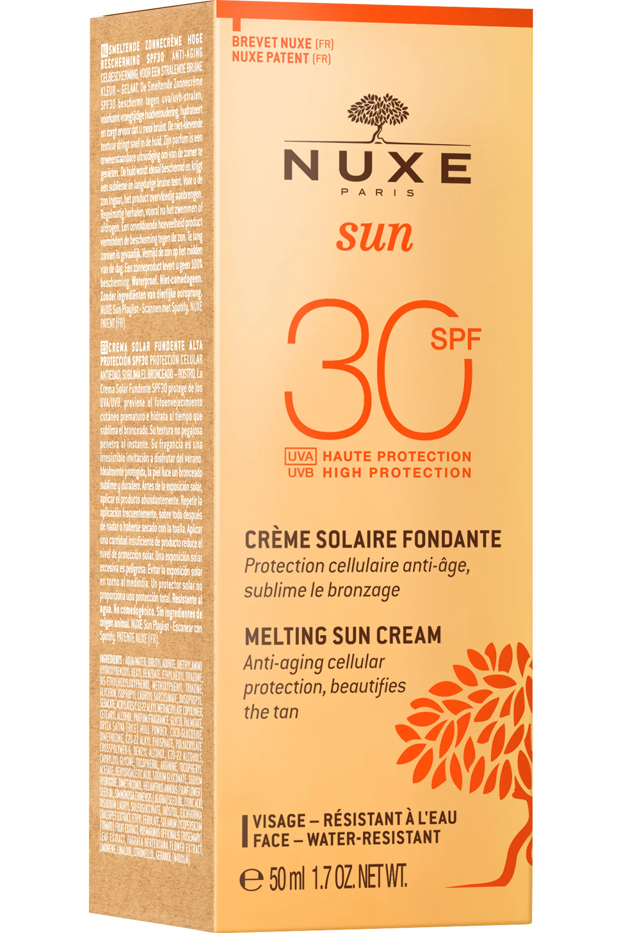 Nuxe Crème délicieuse visage haute protection SPF30 Nuxe Sun-50 ml