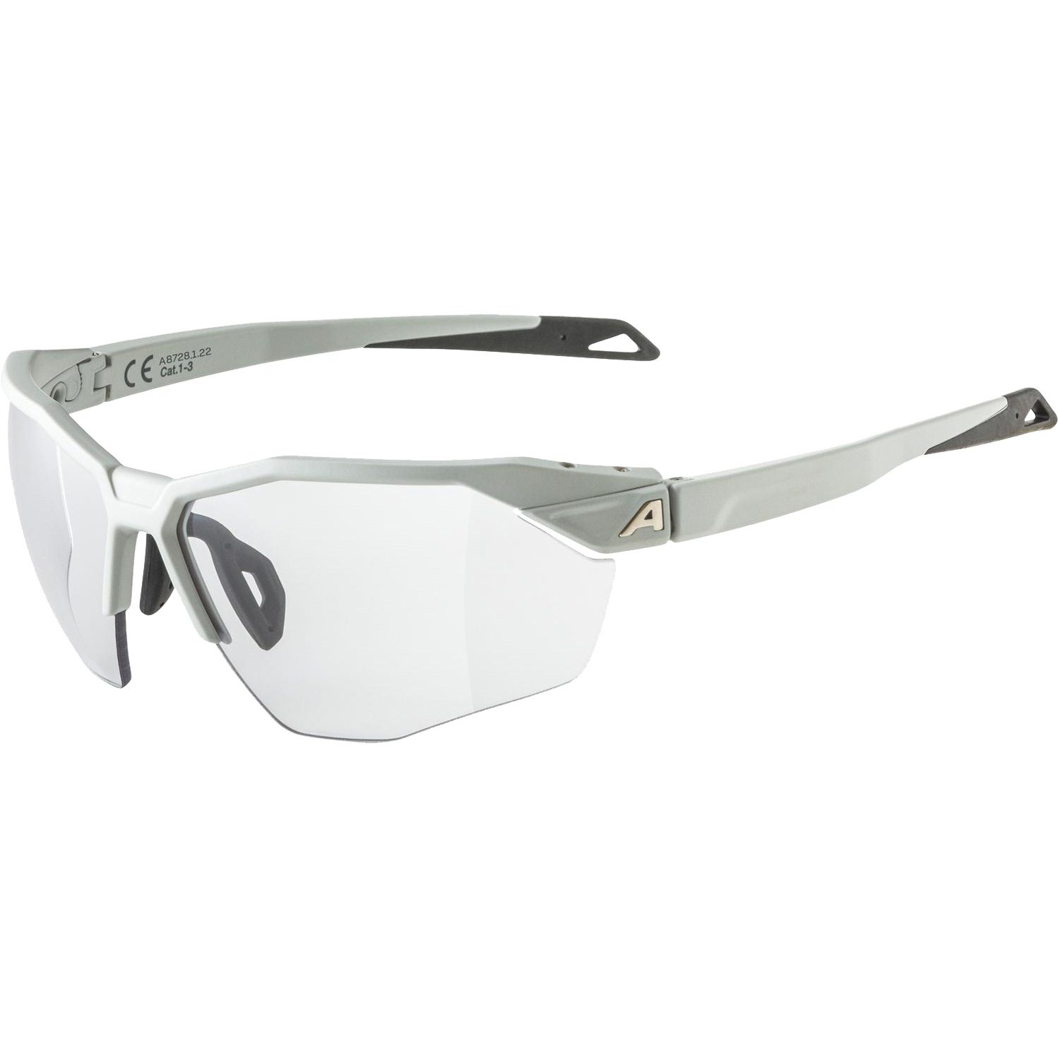 Alpina Twist Six S HR V Sonnenbrille smoke grey matt