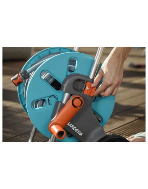 Gardena Slangenwagen Aquaroll 13 Mm S Incl Slang - Slanghaspel - 20 m