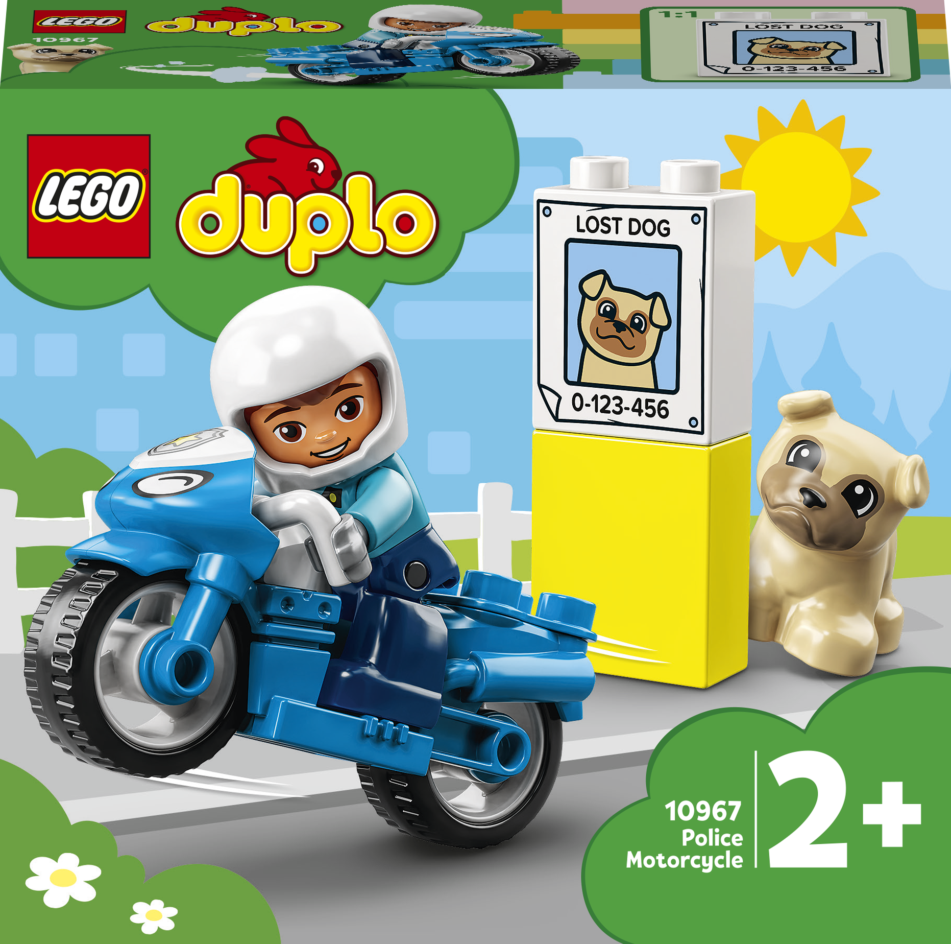 La moto de police LEGO DUPLO 10967