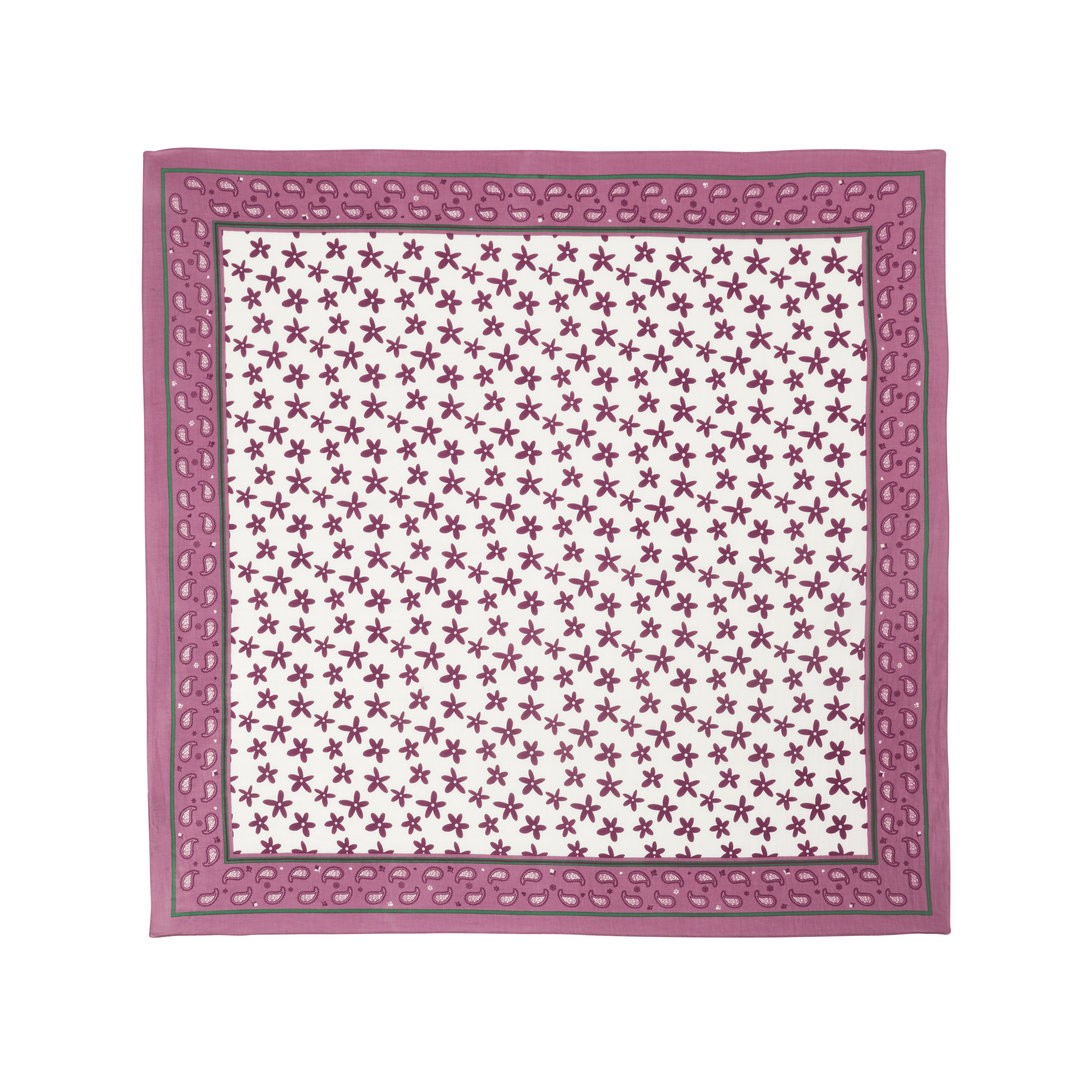 SERVANE - Foulard en coton biologique | Violet