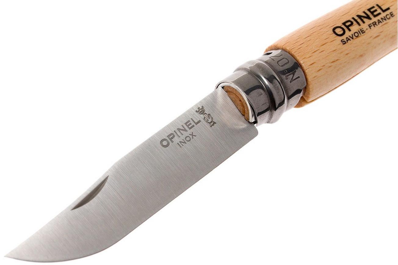 Opinel zakmes No. 7 Classic, RVS, lemmetlengte 8,0 cm