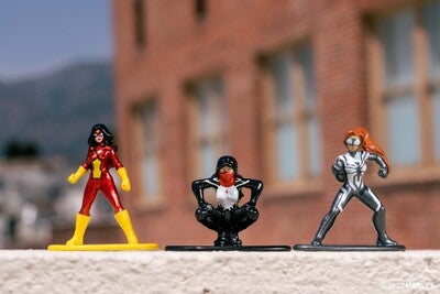 Jada Marvel Spider-Man Multipack Nanofigurer Wave 8