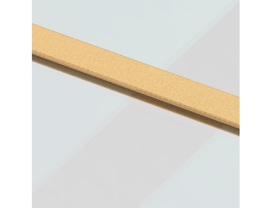 VIDAXL - Porte verre Porte coulissante doré 90x205 cm verre esg clair et aluminiu...