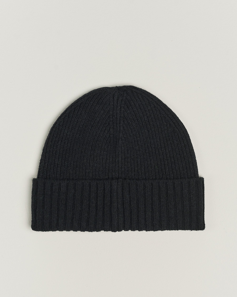 GANT Wool Lined Beanie Black