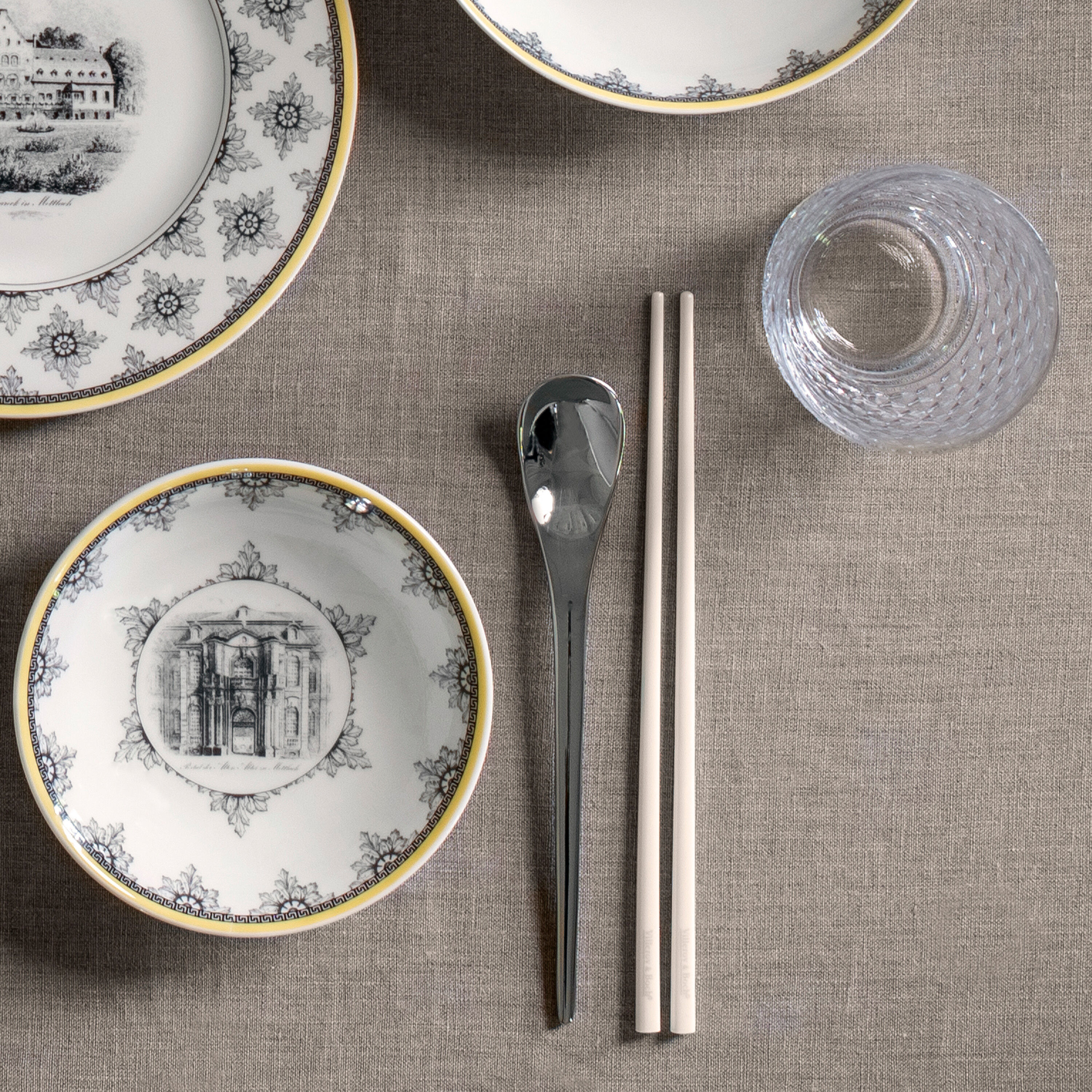 Soup Passion Chopsticks White, Premium Porcelain