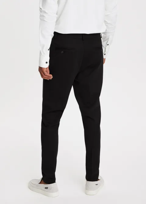 Punta pantalon skinny fit zwart (ZWART)