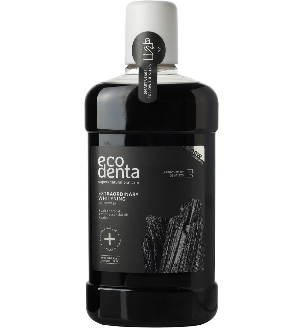 Ecodenta Mondwater whitening (500 ml)
